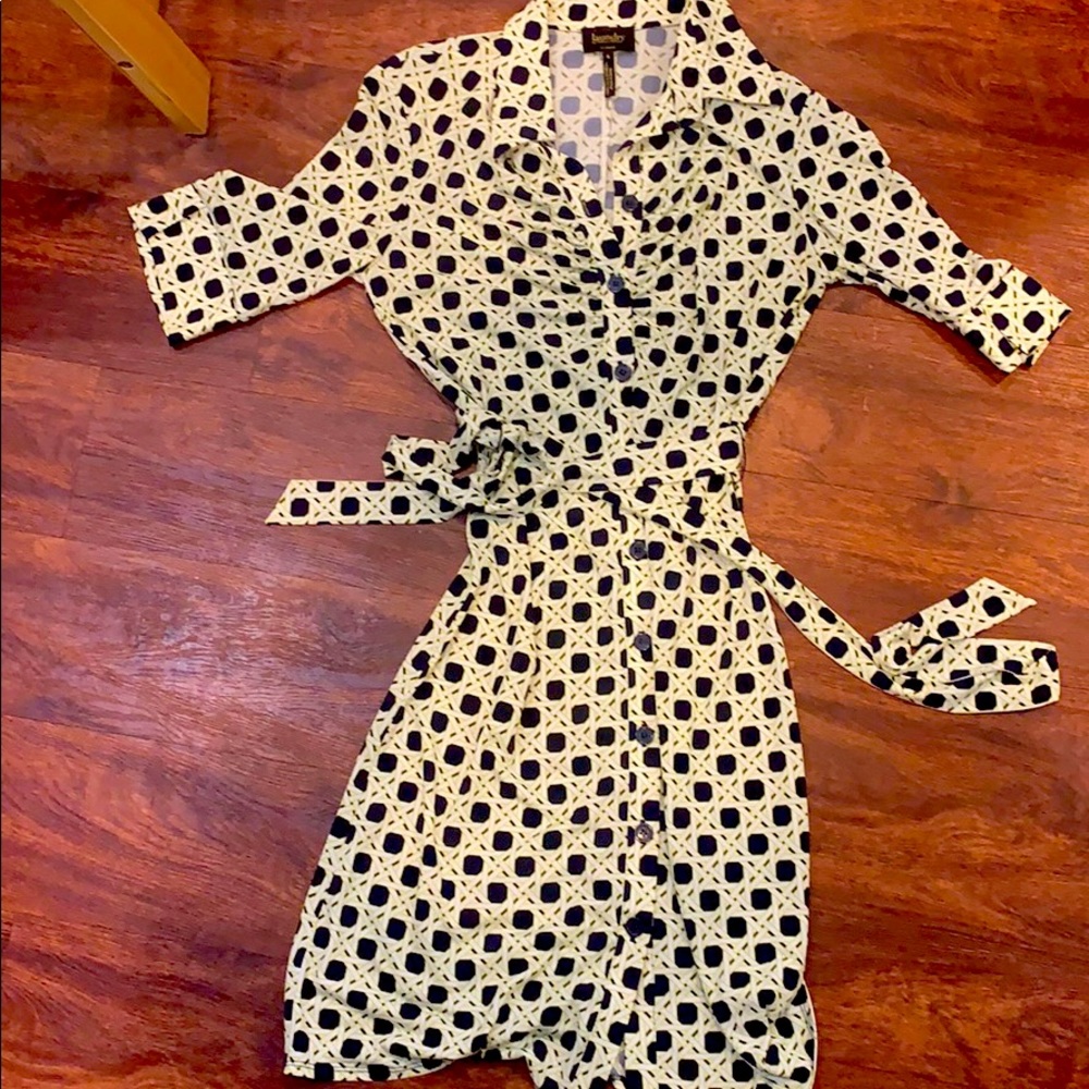 Button up dress